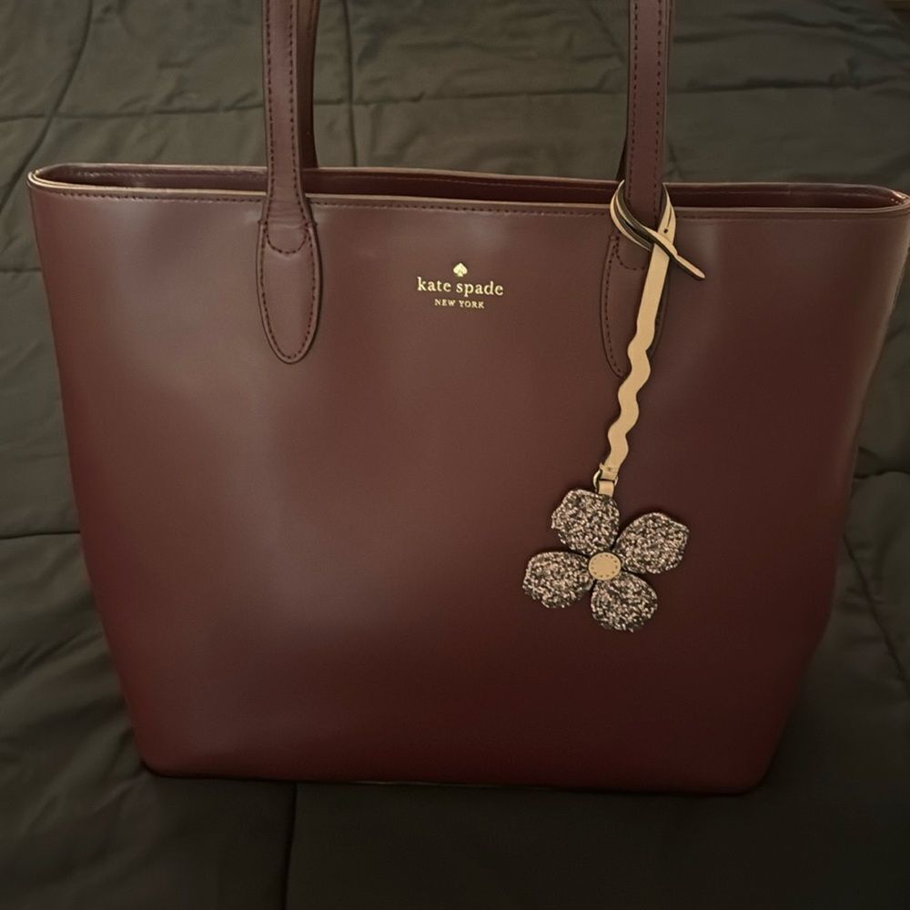 Kate Spade Purple/Maroon Medium sized tote.